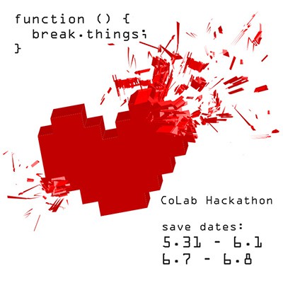 CoLab Hackathon poster