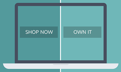 Shop new vs. Own it