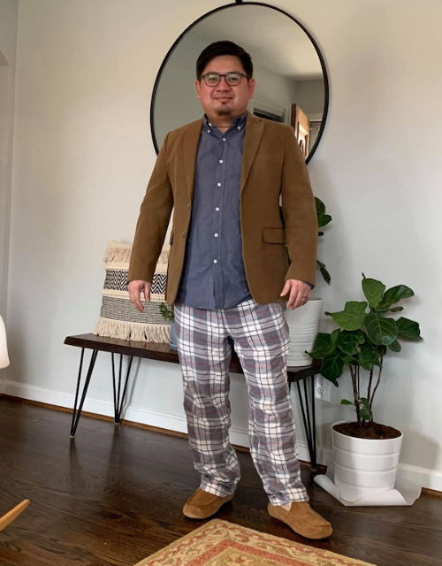 Vu looking dapper