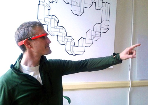 Peter with Google Glass(es)