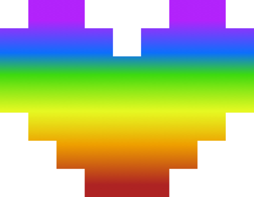Rainbow CoLab heart