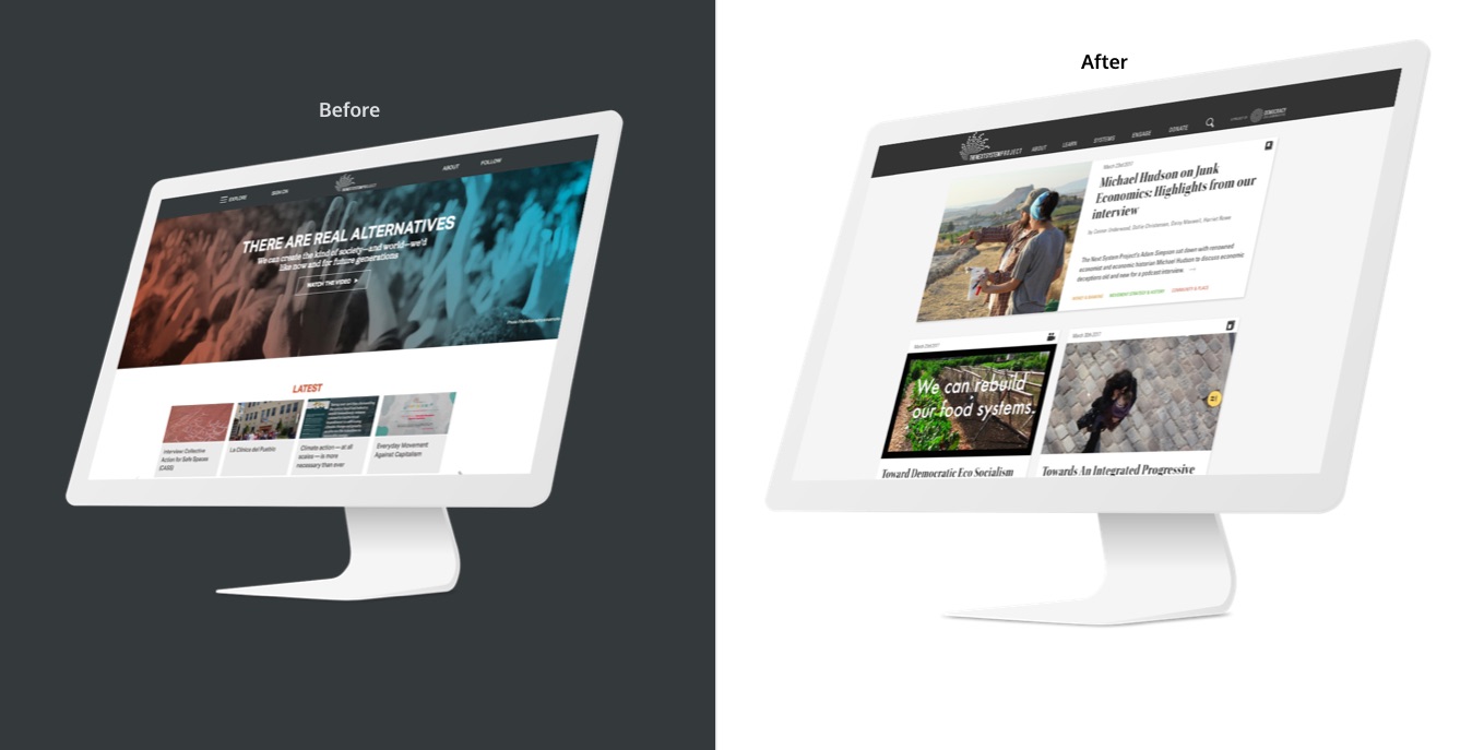 thenextsystem.org website